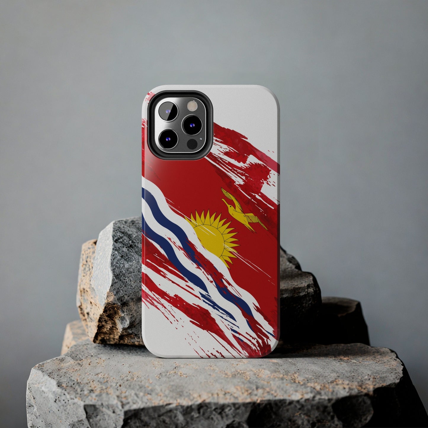 Kiribati Flag iPhone Case iPhone 15 14 13 12 Mini 11 XR Xs X 8 7 SE iPhone Pro Max , Iphone cover, Iphone Tough Case