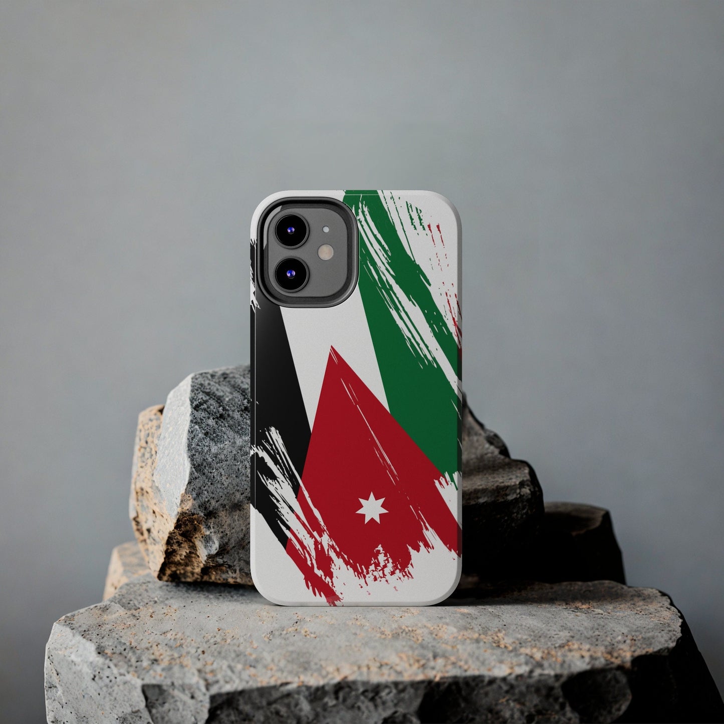 Jordan Flag iPhone Case iPhone 15 14 13 12 Mini 11 XR Xs X 8 7 SE iPhone Pro Max , Iphone cover, Iphone Tough Case