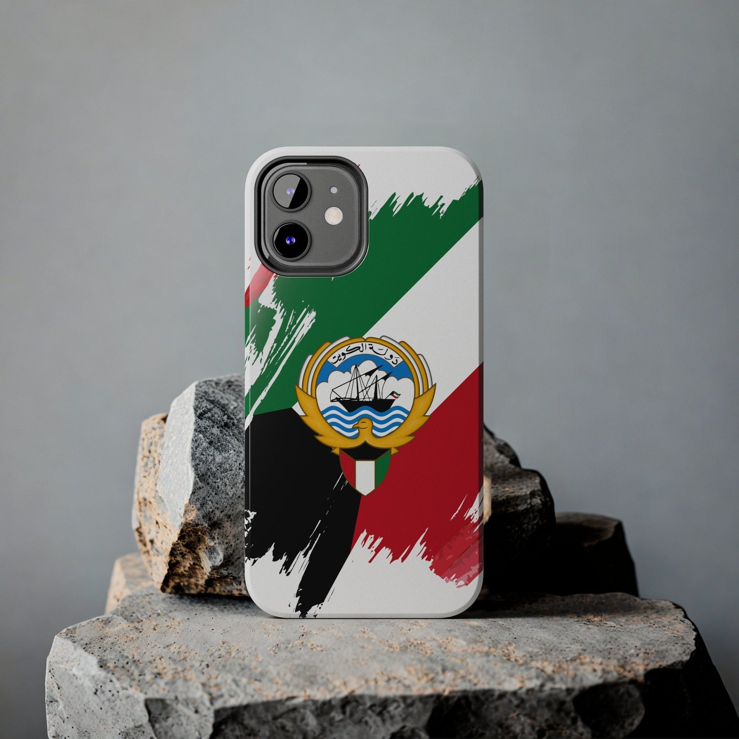 Kuwait Flag iPhone Case iPhone 15 14 13 12 Mini 11 XR Xs X 8 7 SE iPhone Pro Max , Iphone cover, Iphone Tough Case