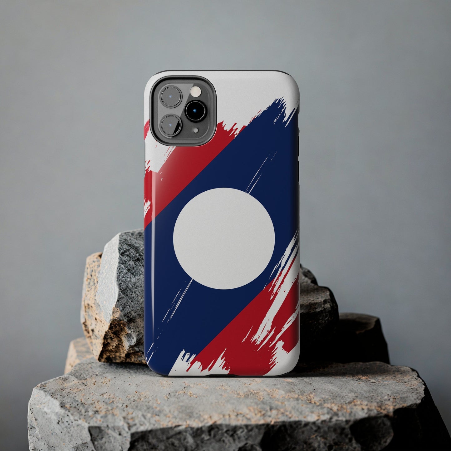 Laos Flag iPhone Case iPhone 15 14 13 12 Mini 11 XR Xs X 8 7 SE iPhone Pro Max , Iphone cover, Iphone Tough Case