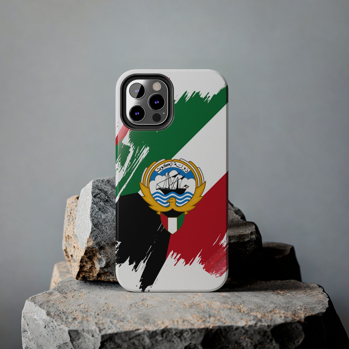 Kuwait Flag iPhone Case iPhone 15 14 13 12 Mini 11 XR Xs X 8 7 SE iPhone Pro Max , Iphone cover, Iphone Tough Case