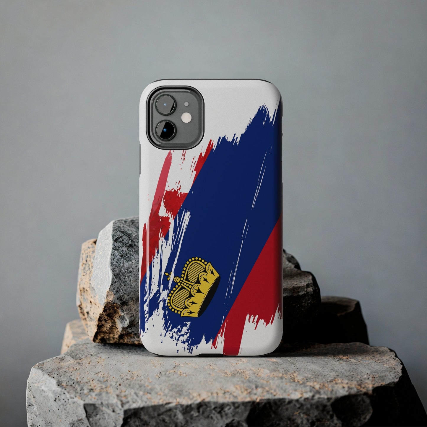 Liechtenstein Flag iPhone Case iPhone 15 14 13 12 Mini 11 XR Xs X 8 7 SE iPhone Pro Max , Iphone cover, Iphone Tough Case
