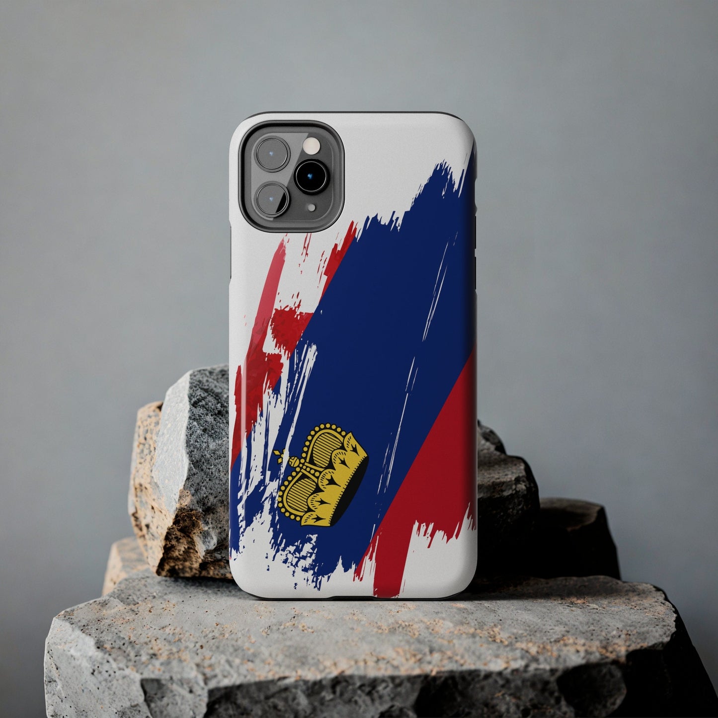 Liechtenstein Flag iPhone Case iPhone 15 14 13 12 Mini 11 XR Xs X 8 7 SE iPhone Pro Max , Iphone cover, Iphone Tough Case