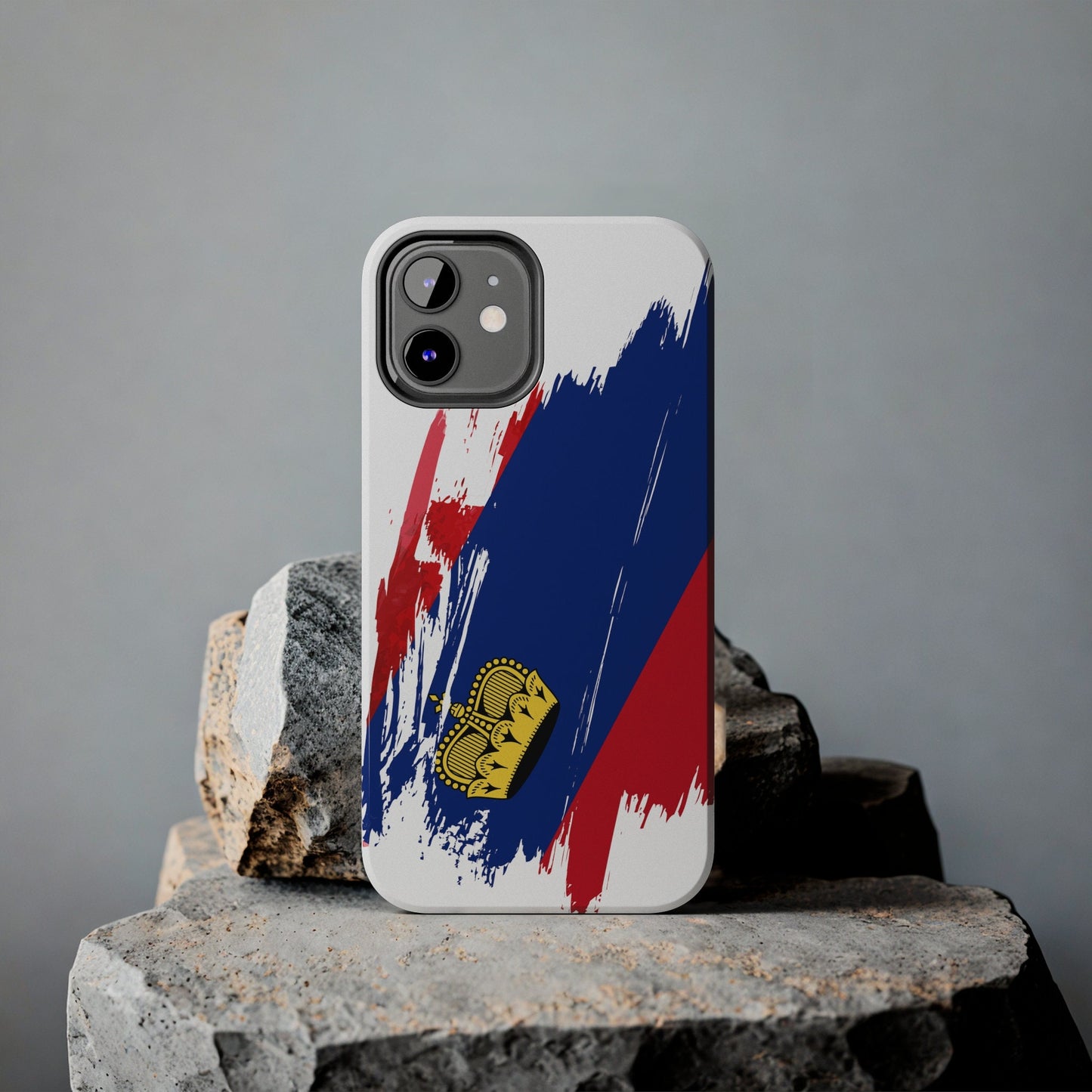 Liechtenstein Flag iPhone Case iPhone 15 14 13 12 Mini 11 XR Xs X 8 7 SE iPhone Pro Max , Iphone cover, Iphone Tough Case