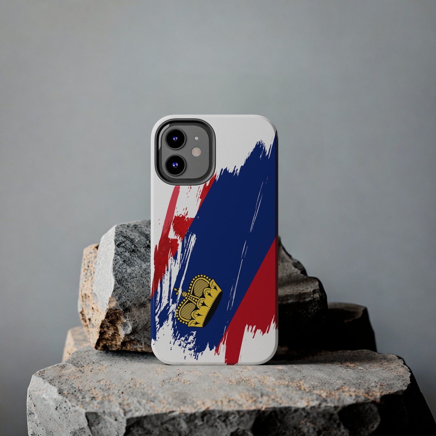 Liechtenstein Flag iPhone Case iPhone 15 14 13 12 Mini 11 XR Xs X 8 7 SE iPhone Pro Max , Iphone cover, Iphone Tough Case