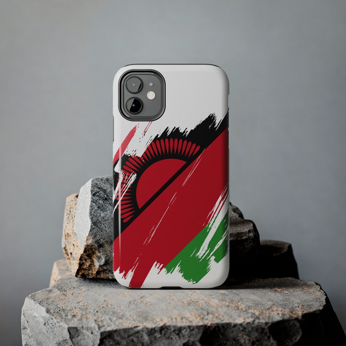 Malawi Flag iPhone Case iPhone 15 14 13 12 Mini 11 XR Xs X 8 7 SE iPhone Pro Max , Iphone cover, Iphone Tough Case