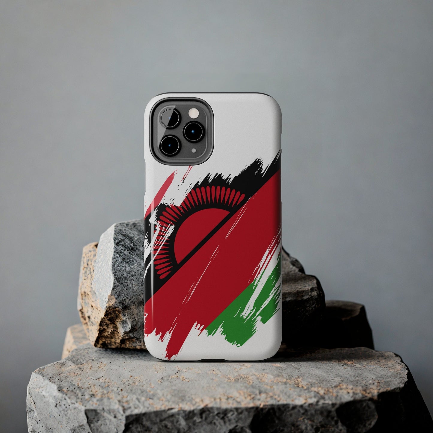 Malawi Flag iPhone Case iPhone 15 14 13 12 Mini 11 XR Xs X 8 7 SE iPhone Pro Max , Iphone cover, Iphone Tough Case