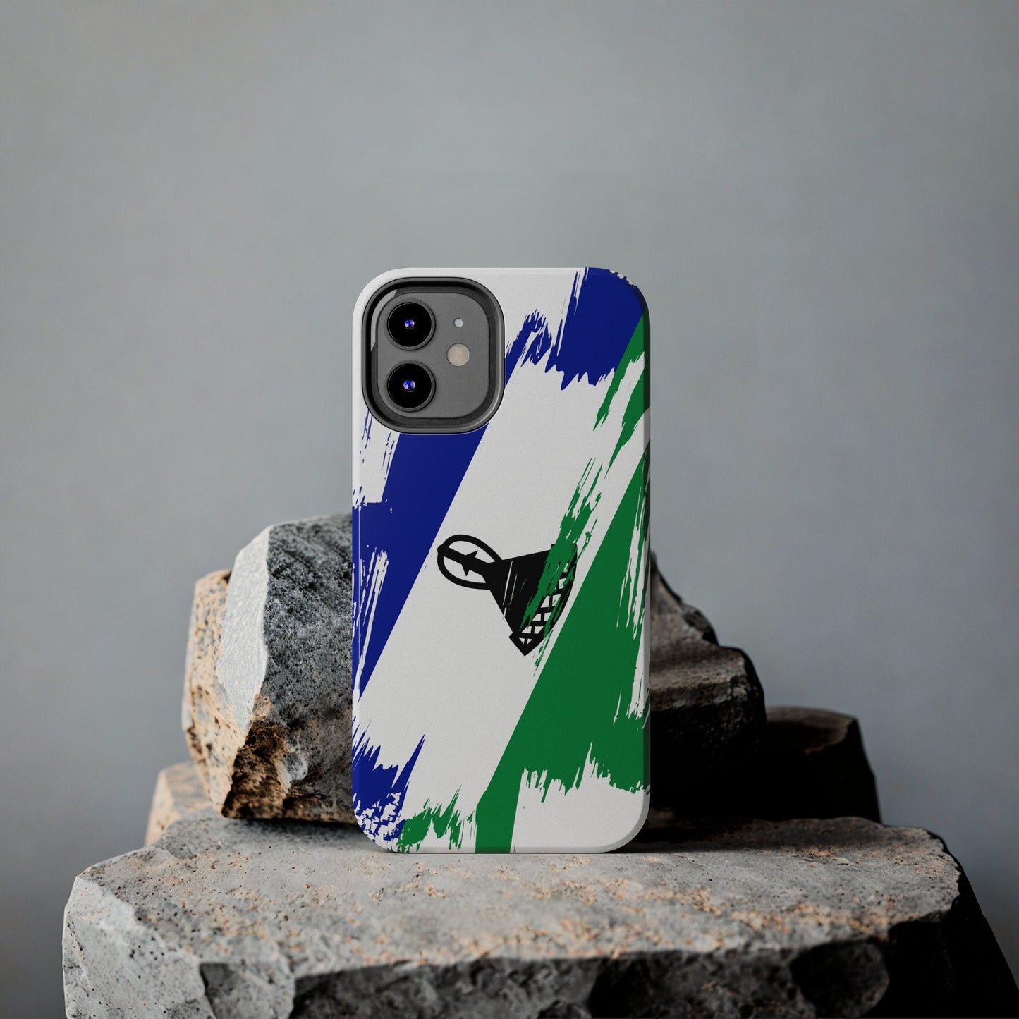 Lesotho Flag iPhone Case iPhone 15 14 13 12 Mini 11 XR Xs X 8 7 SE iPhone Pro Max , Iphone cover, Iphone Tough Case