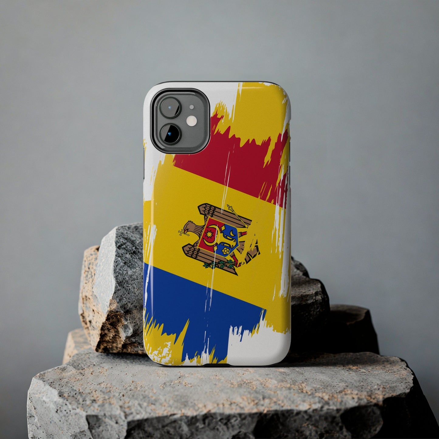 Moldova Flag iPhone Case iPhone 15 14 13 12 Mini 11 XR Xs X 8 7 SE iPhone Pro Max , Iphone cover, Iphone Tough Case