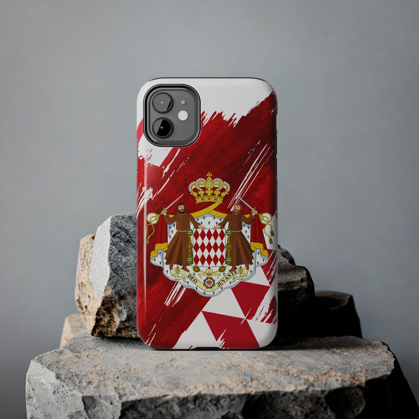 Monaco Flag iPhone Case iPhone 15 14 13 12 Mini 11 XR Xs X 8 7 SE iPhone Pro Max , Iphone cover, Iphone Tough Case