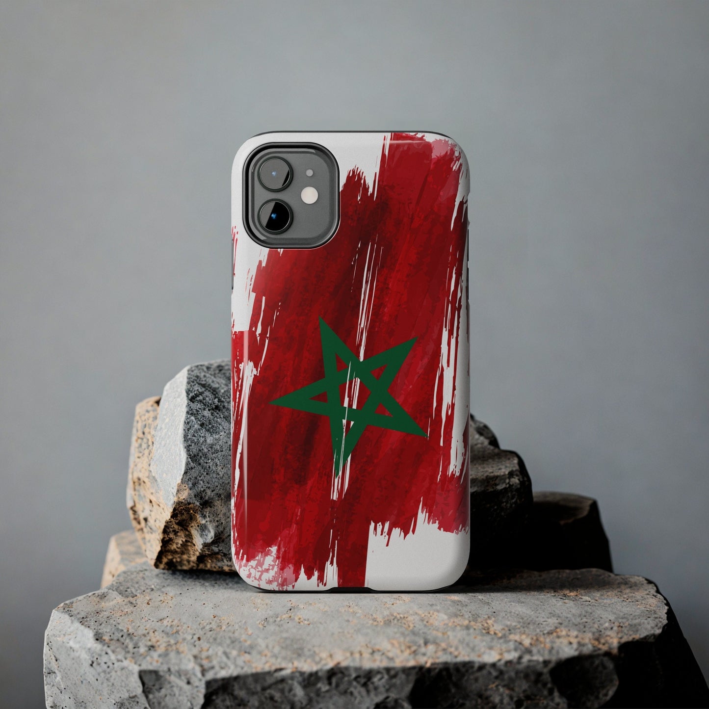 Morocco Flag iPhone Case iPhone 15 14 13 12 Mini 11 XR Xs X 8 7 SE iPhone Pro Max , Iphone cover, Iphone Tough Case