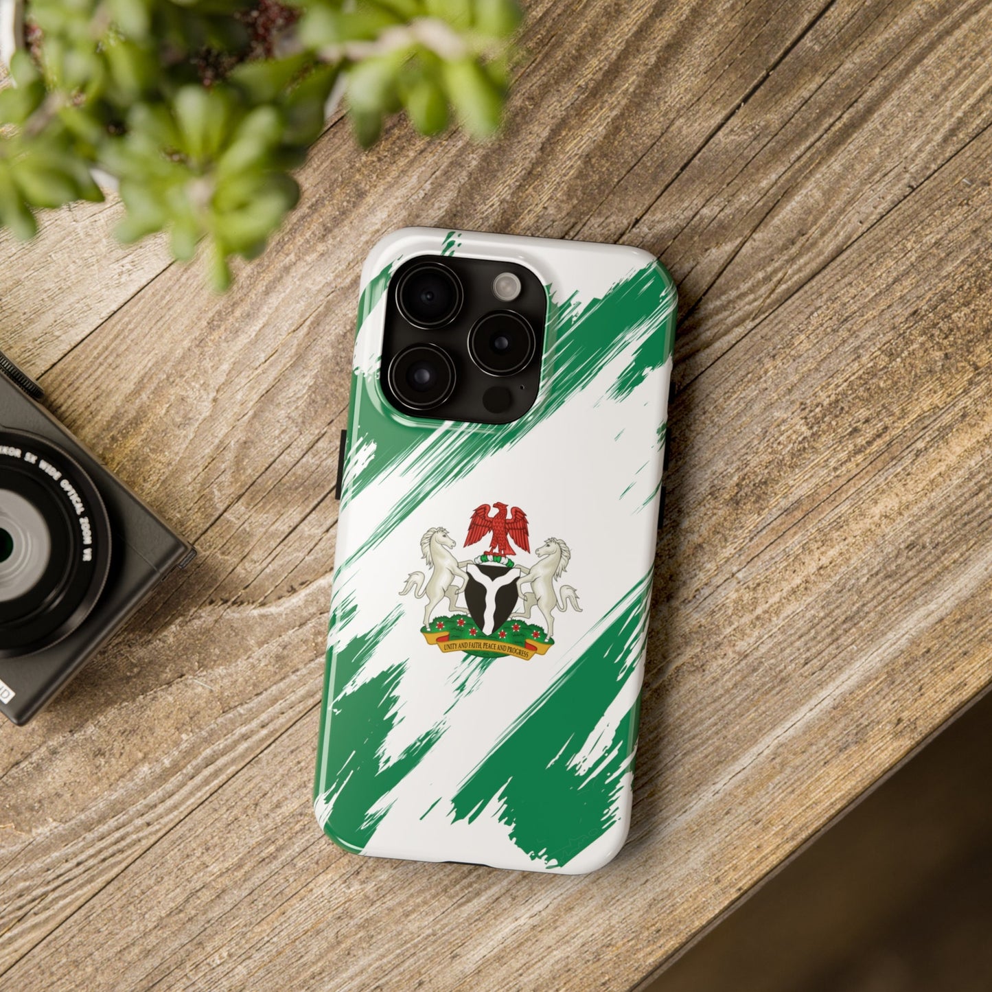 Nigeria Flag iPhone Case iPhone 15 14 13 12 Mini 11 XR Xs X 8 7 SE iPhone Pro Max , Iphone cover, Iphone Tough Case