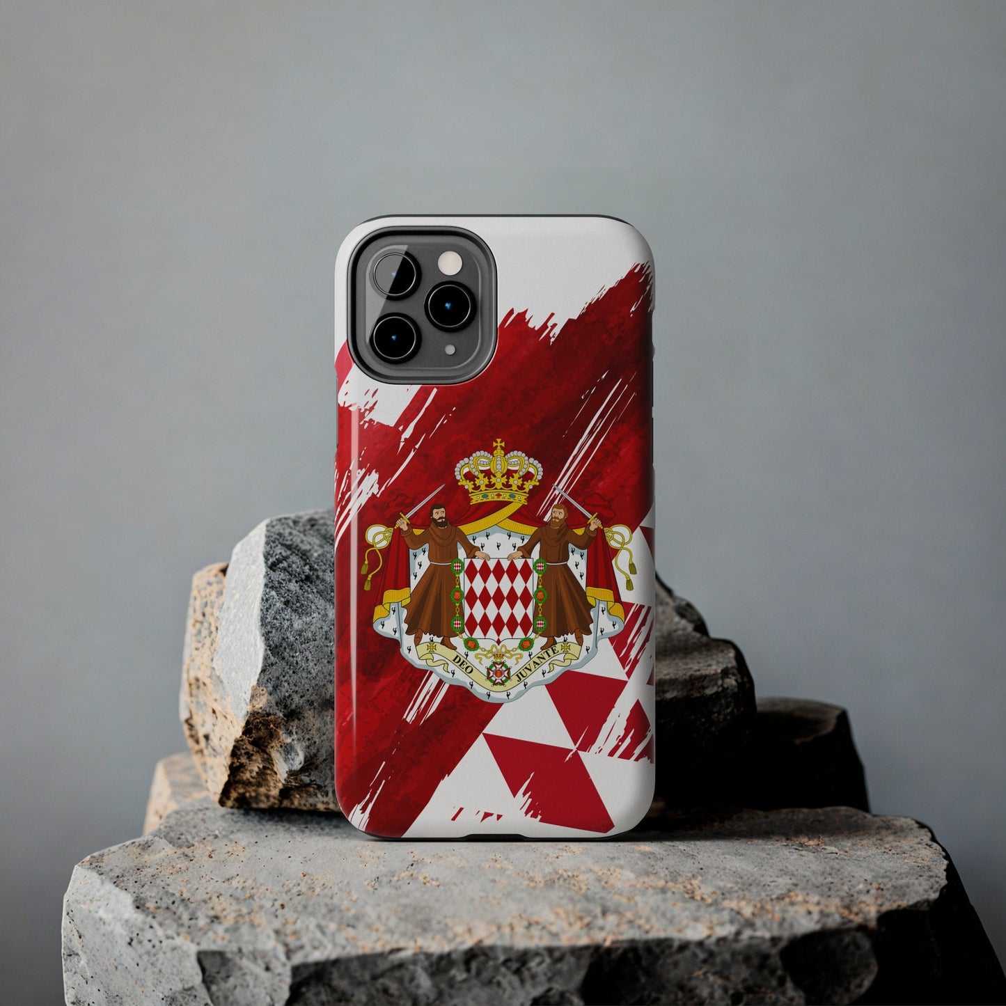 Monaco Flag iPhone Case iPhone 15 14 13 12 Mini 11 XR Xs X 8 7 SE iPhone Pro Max , Iphone cover, Iphone Tough Case