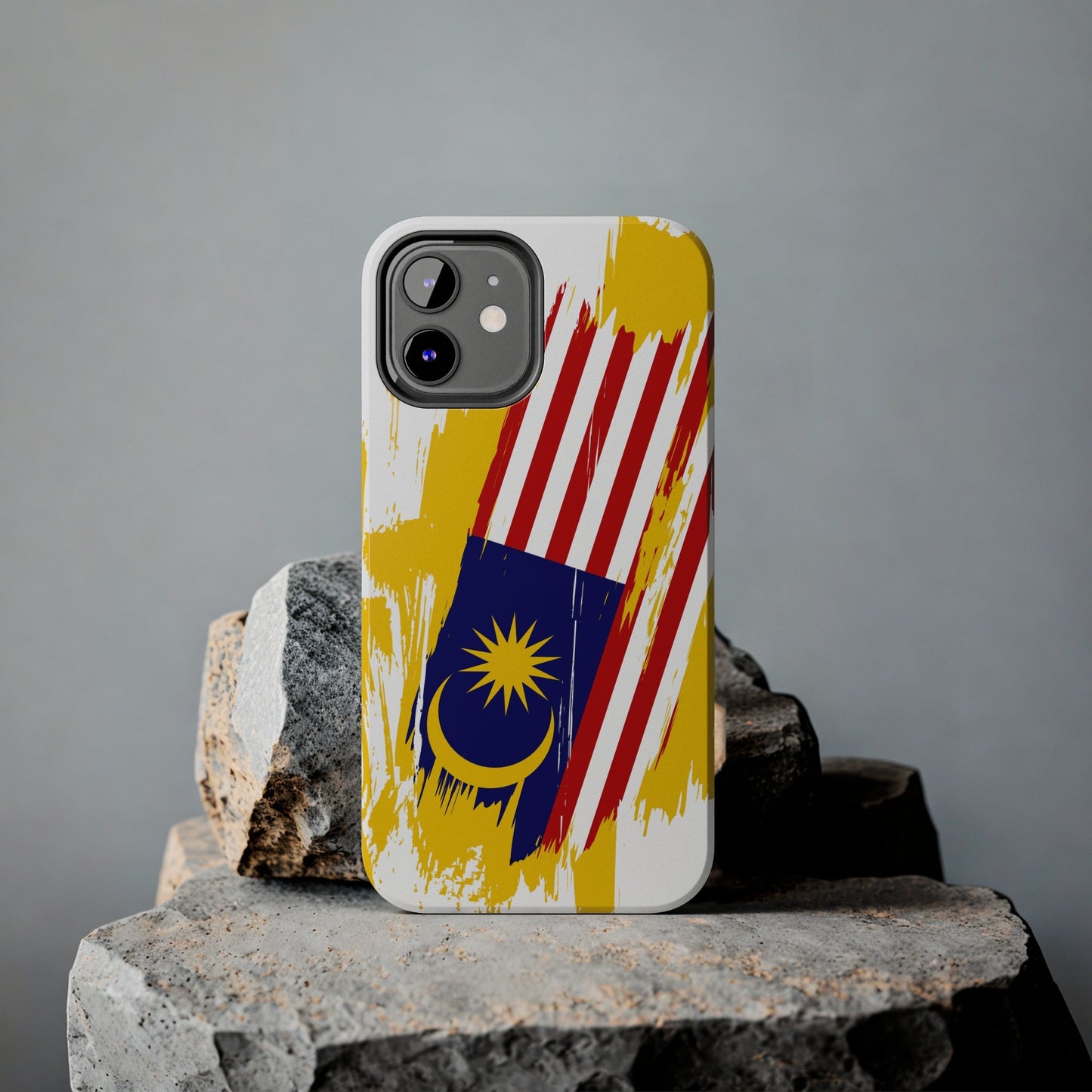 Malaysia Flag iPhone Case iPhone 15 14 13 12 Mini 11 XR Xs X 8 7 SE iPhone Pro Max , Iphone cover, Iphone Tough Case