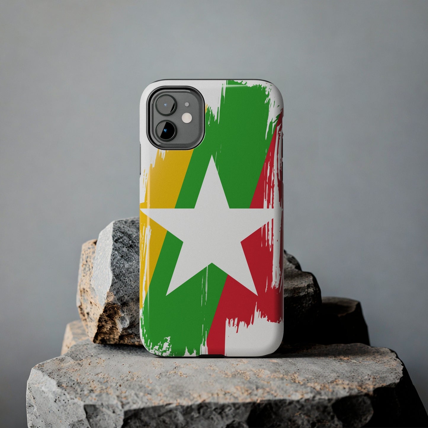 Myanmar  Flag iPhone Case iPhone 15 14 13 12 Mini 11 XR Xs X 8 7 SE iPhone Pro Max , Iphone cover, Iphone Tough Case