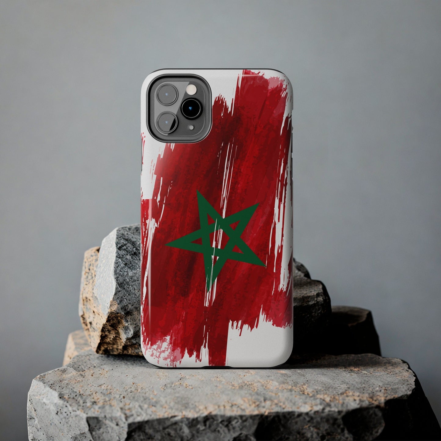 Morocco Flag iPhone Case iPhone 15 14 13 12 Mini 11 XR Xs X 8 7 SE iPhone Pro Max , Iphone cover, Iphone Tough Case