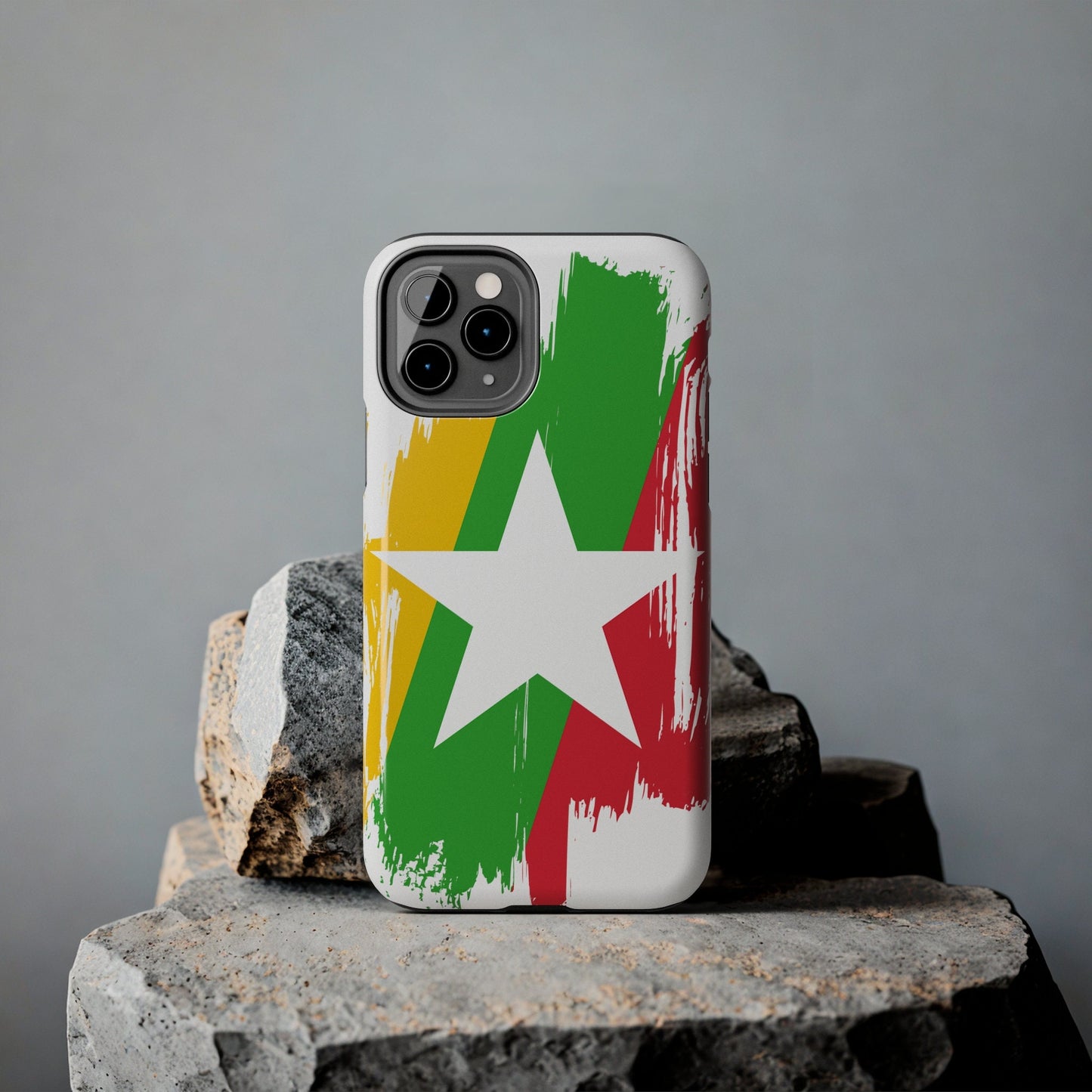 Myanmar  Flag iPhone Case iPhone 15 14 13 12 Mini 11 XR Xs X 8 7 SE iPhone Pro Max , Iphone cover, Iphone Tough Case