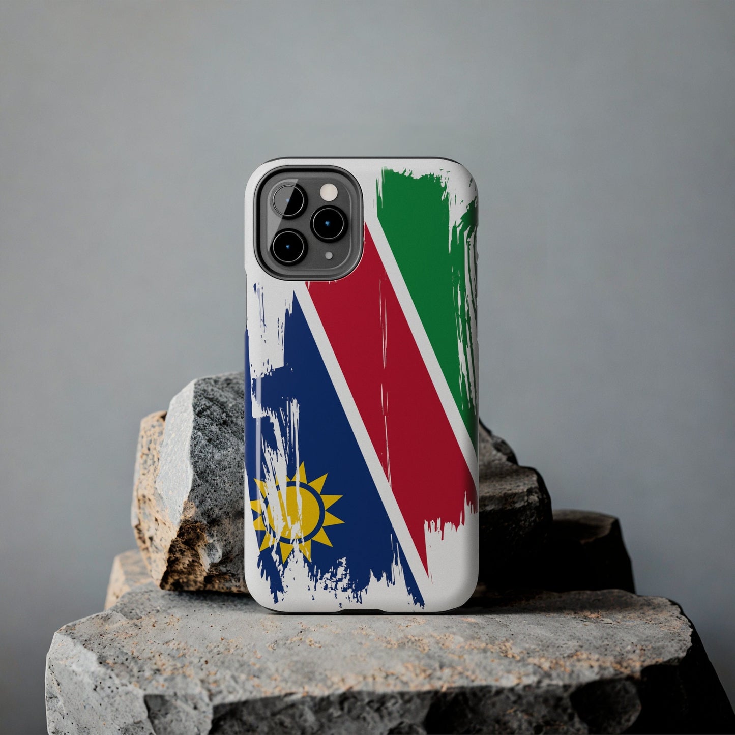 Namibia Flag iPhone Case iPhone 15 14 13 12 Mini 11 XR Xs X 8 7 SE iPhone Pro Max , Iphone cover, Iphone Tough Case