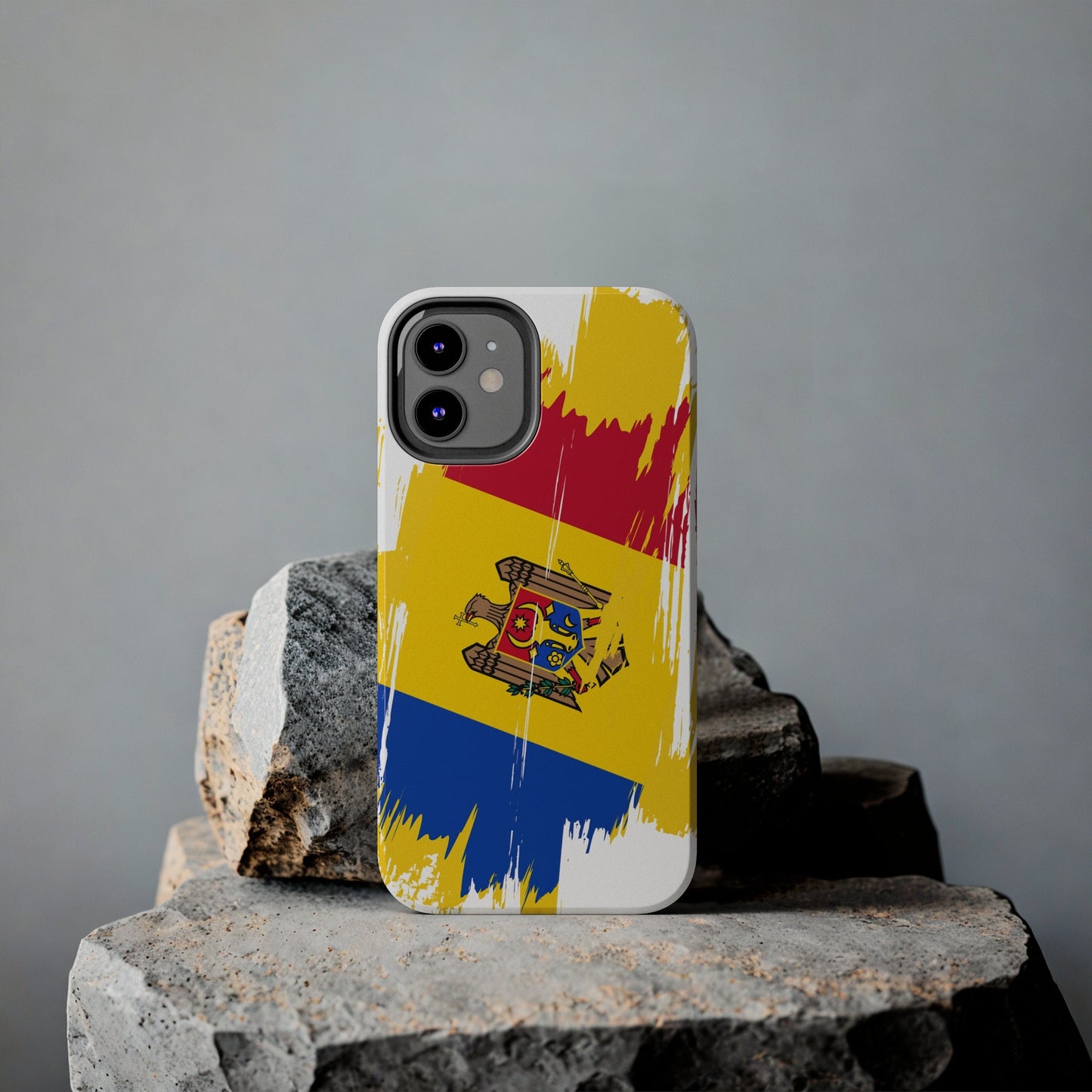 Moldova Flag iPhone Case iPhone 15 14 13 12 Mini 11 XR Xs X 8 7 SE iPhone Pro Max , Iphone cover, Iphone Tough Case