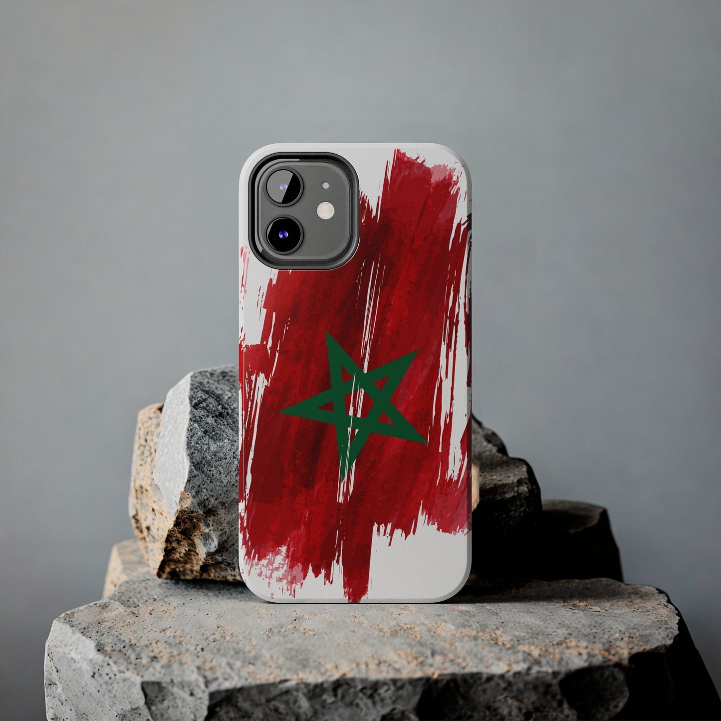 Morocco Flag iPhone Case iPhone 15 14 13 12 Mini 11 XR Xs X 8 7 SE iPhone Pro Max , Iphone cover, Iphone Tough Case