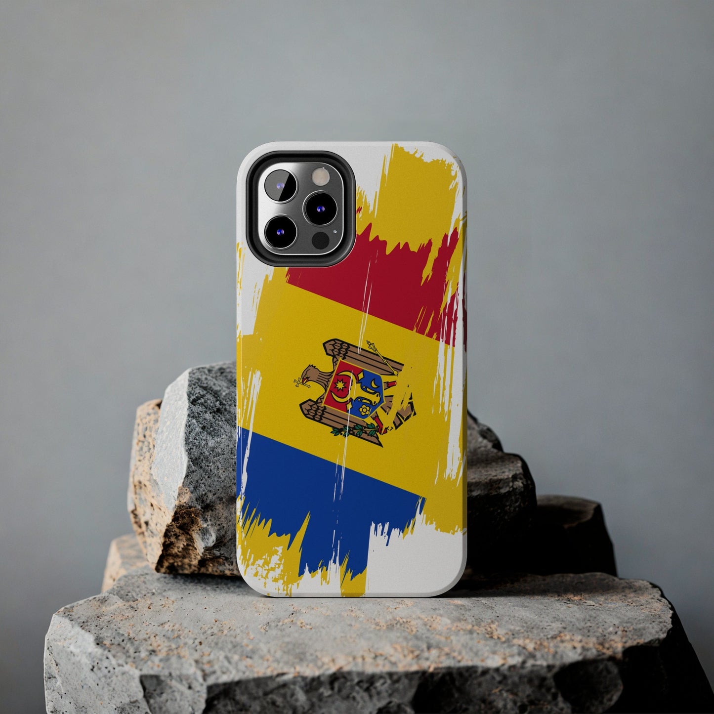 Moldova Flag iPhone Case iPhone 15 14 13 12 Mini 11 XR Xs X 8 7 SE iPhone Pro Max , Iphone cover, Iphone Tough Case