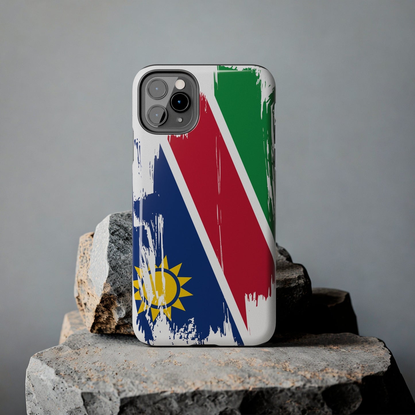 Namibia Flag iPhone Case iPhone 15 14 13 12 Mini 11 XR Xs X 8 7 SE iPhone Pro Max , Iphone cover, Iphone Tough Case