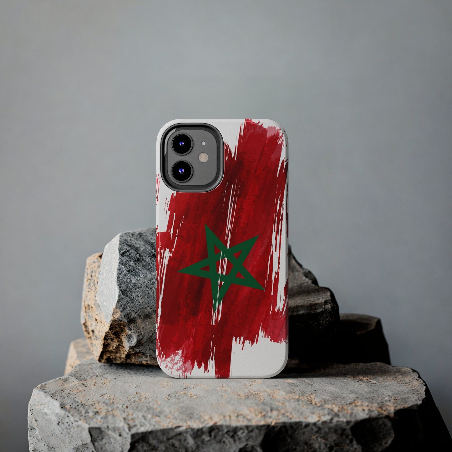 Morocco Flag iPhone Case iPhone 15 14 13 12 Mini 11 XR Xs X 8 7 SE iPhone Pro Max , Iphone cover, Iphone Tough Case