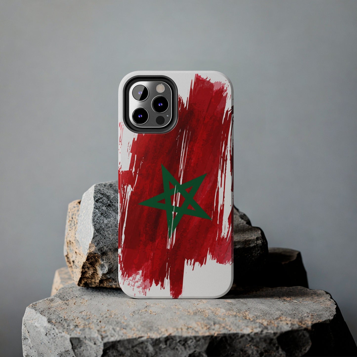 Morocco Flag iPhone Case iPhone 15 14 13 12 Mini 11 XR Xs X 8 7 SE iPhone Pro Max , Iphone cover, Iphone Tough Case