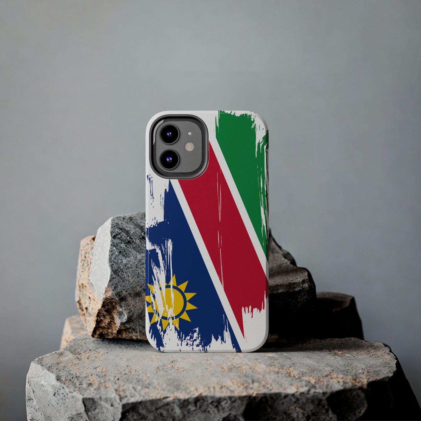 Namibia Flag iPhone Case iPhone 15 14 13 12 Mini 11 XR Xs X 8 7 SE iPhone Pro Max , Iphone cover, Iphone Tough Case