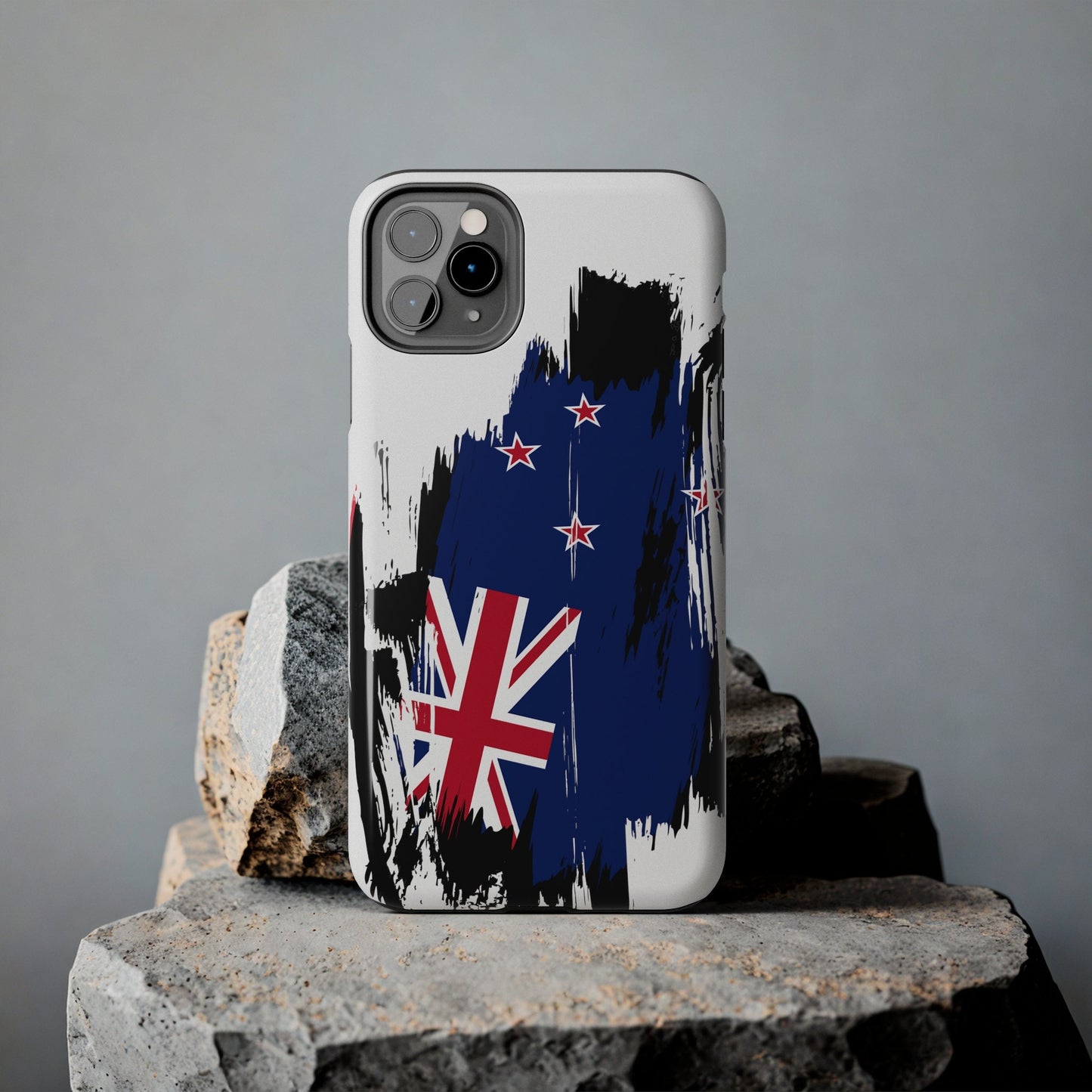 New Zealand Flag iPhone Case iPhone 15 14 13 12 Mini 11 XR Xs X 8 7 SE iPhone Pro Max , Iphone cover, Iphone Tough Case