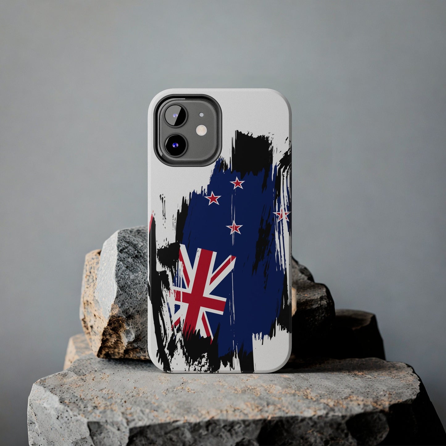 New Zealand Flag iPhone Case iPhone 15 14 13 12 Mini 11 XR Xs X 8 7 SE iPhone Pro Max , Iphone cover, Iphone Tough Case