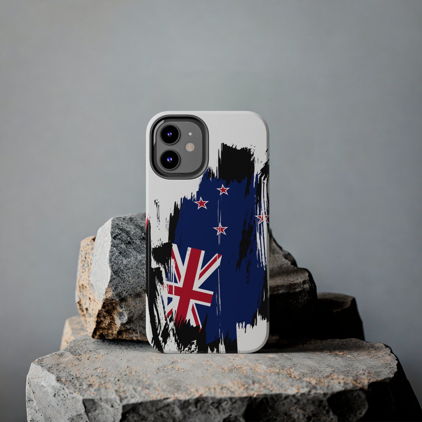 New Zealand Flag iPhone Case iPhone 15 14 13 12 Mini 11 XR Xs X 8 7 SE iPhone Pro Max , Iphone cover, Iphone Tough Case