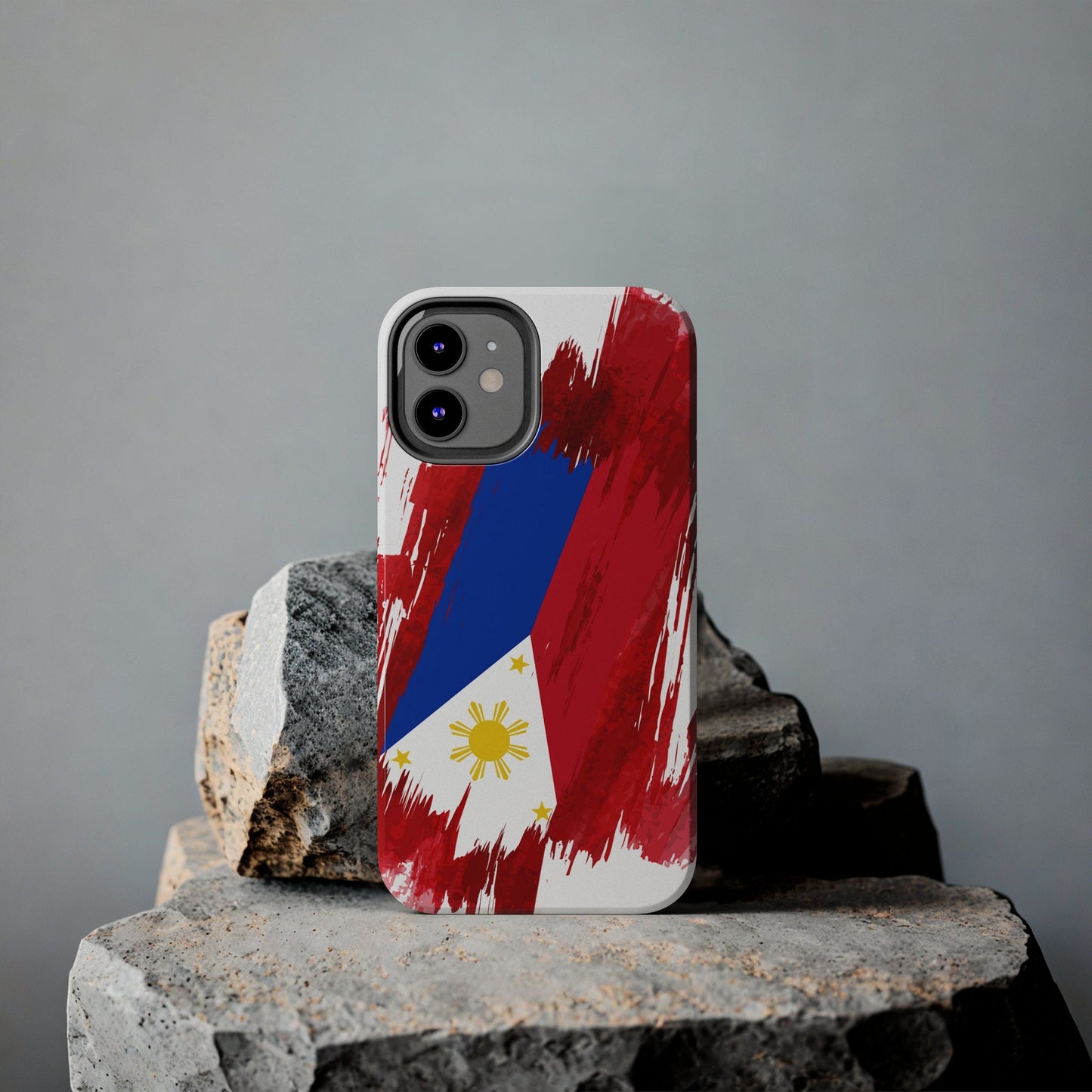 Philippines Flag iPhone Case iPhone 15 14 13 12 Mini 11 XR Xs X 8 7 SE iPhone Pro Max , Iphone cover, Iphone Tough Case