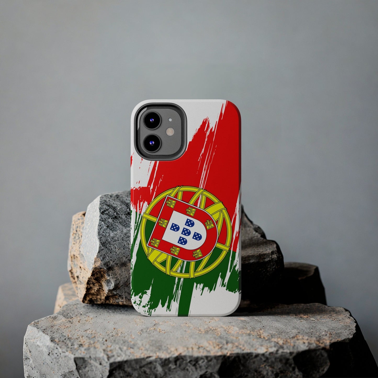 Portugal Flag iPhone Case iPhone 15 14 13 12 Mini 11 XR Xs X 8 7 SE iPhone Pro Max , Iphone cover, Iphone Tough Case