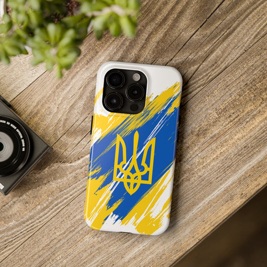 Ukraine Flag iPhone Case iPhone 15 14 13 12 Mini 11 XR Xs X 8 7 SE iPhone Pro Max , Iphone cover, Iphone Tough Case