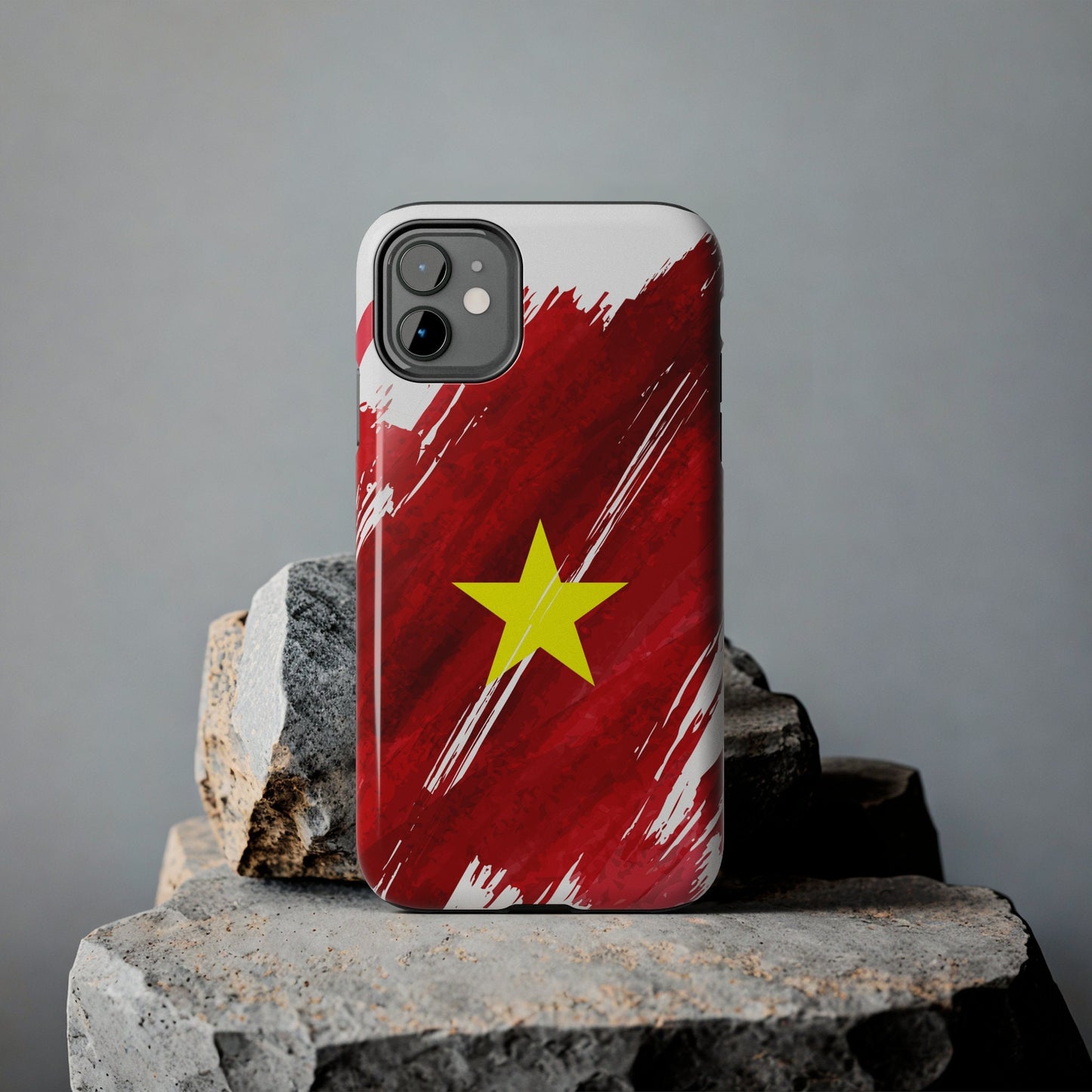 Vietnam Flag iPhone Case iPhone 15 14 13 12 Mini 11 XR Xs X 8 7 SE iPhone Pro Max , Iphone cover, Iphone Tough Case