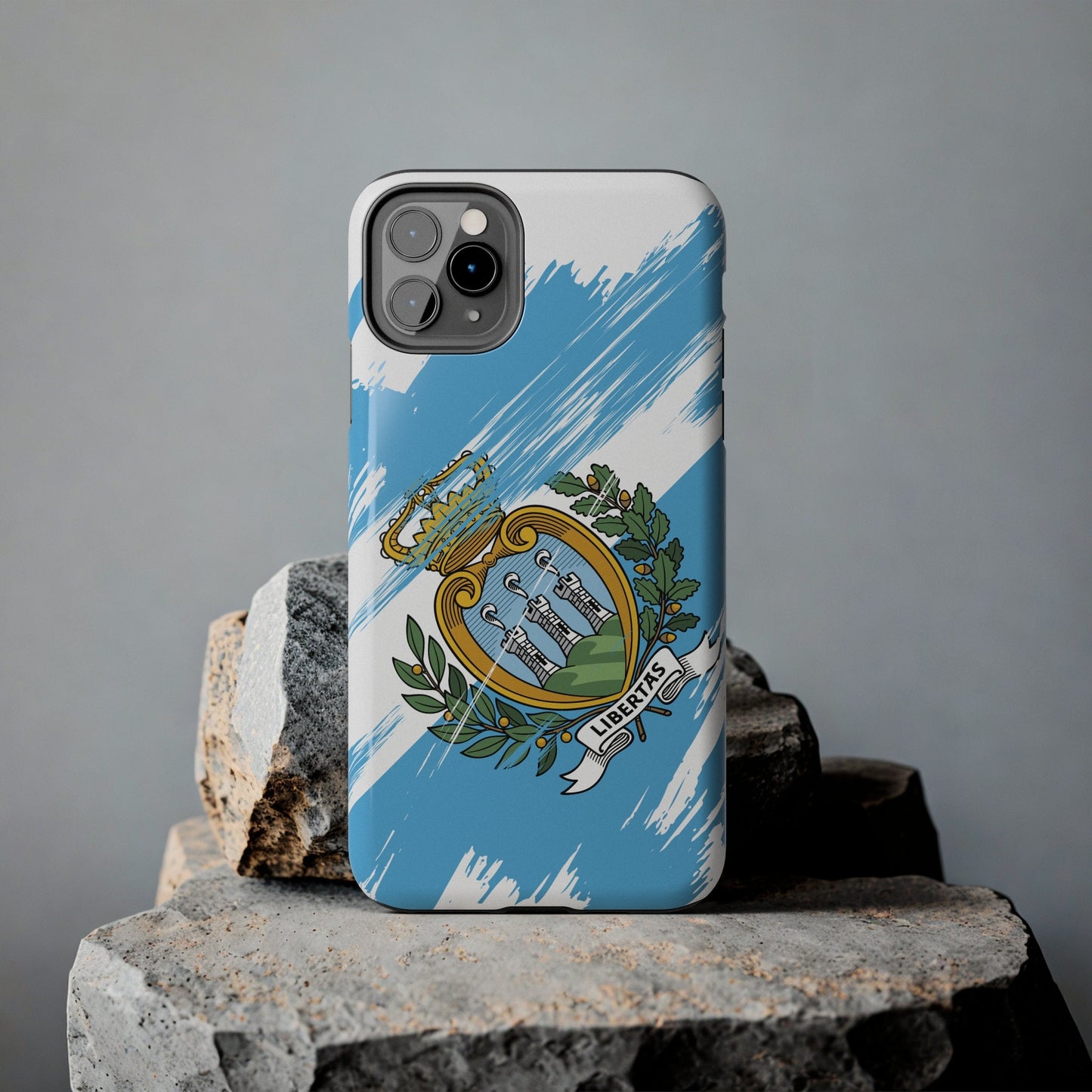 San Marino Flag iPhone Case iPhone 15 14 13 12 Mini 11 XR Xs X 8 7 SE iPhone Pro Max , Iphone cover, Iphone Tough Case