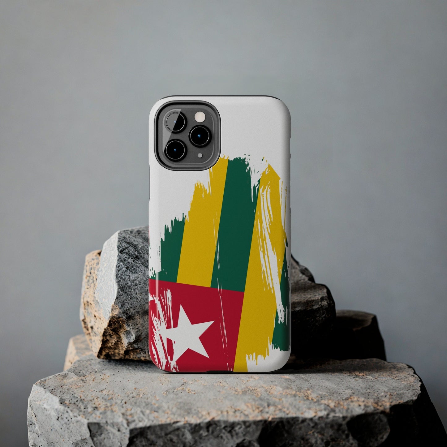 Togo Flag iPhone Case iPhone 15 14 13 12 Mini 11 XR Xs X 8 7 SE iPhone Pro Max , Iphone cover, Iphone Tough Case