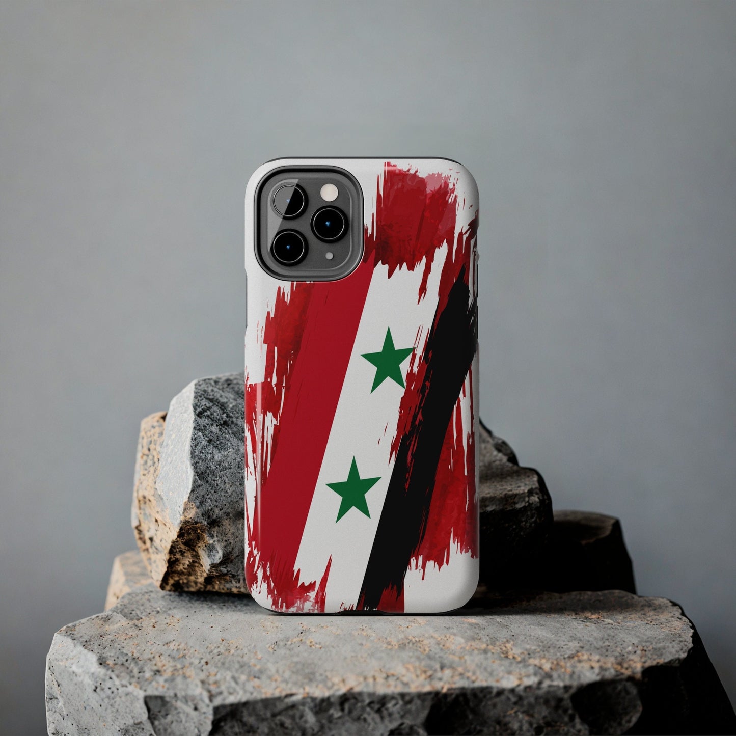 Syria Flag iPhone Case iPhone 15 14 13 12 Mini 11 XR Xs X 8 7 SE iPhone Pro Max , Iphone cover, Iphone Tough Case