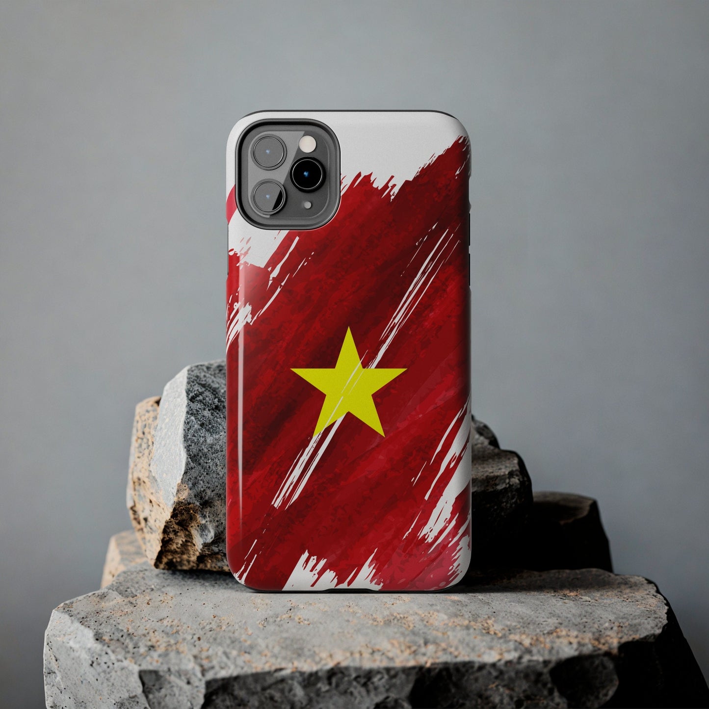 Vietnam Flag iPhone Case iPhone 15 14 13 12 Mini 11 XR Xs X 8 7 SE iPhone Pro Max , Iphone cover, Iphone Tough Case