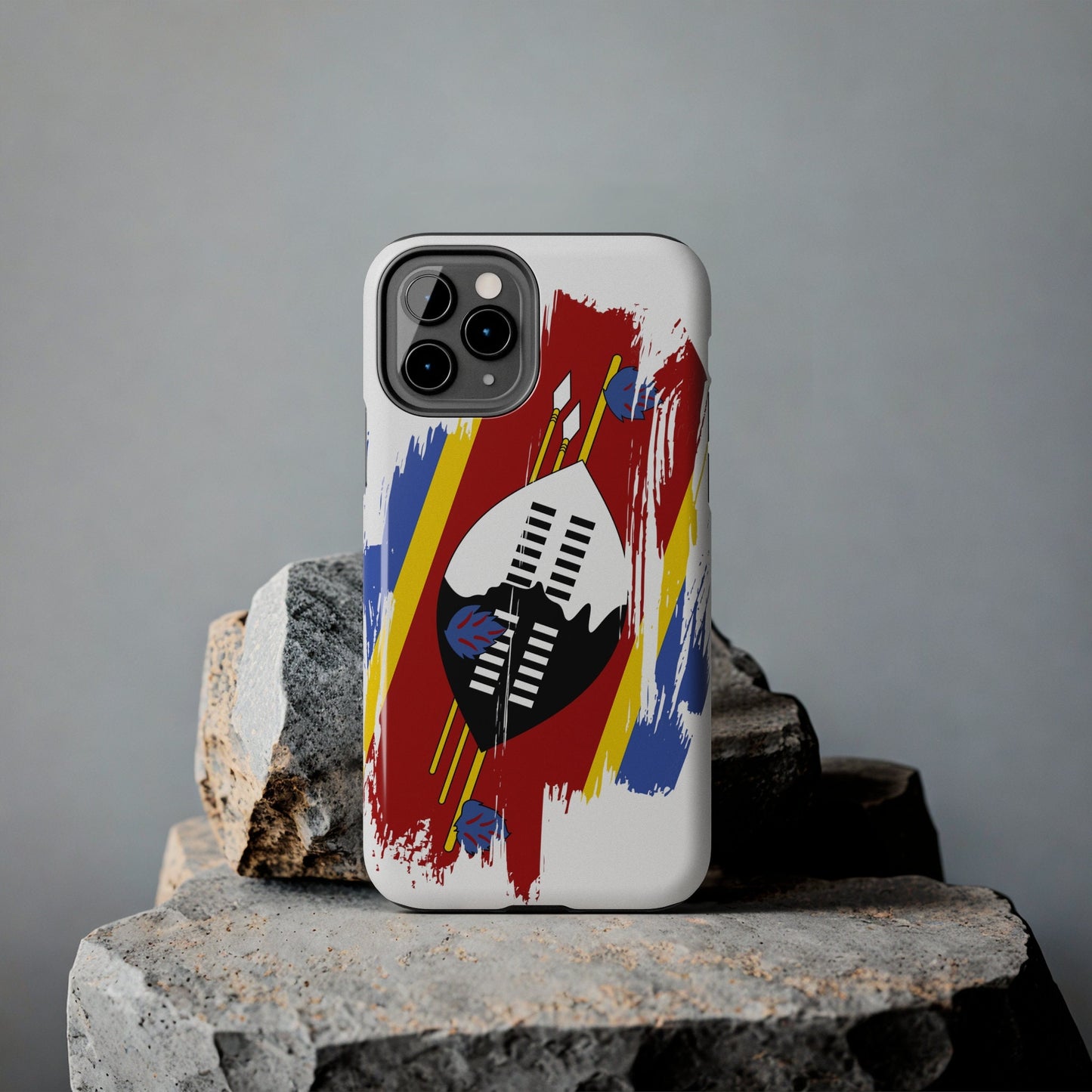 Eswatini  Flag iPhone Case iPhone 15 14 13 12 Mini 11 XR Xs X 8 7 SE iPhone Pro Max , Iphone cover, Iphone Tough Case