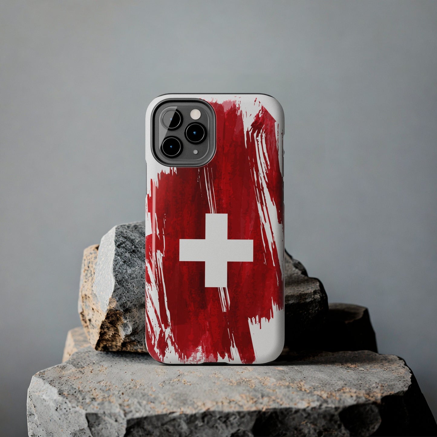 Switzerland Flag iPhone Case iPhone 15 14 13 12 Mini 11 XR Xs X 8 7 SE iPhone Pro Max , Iphone cover, Iphone Tough Case