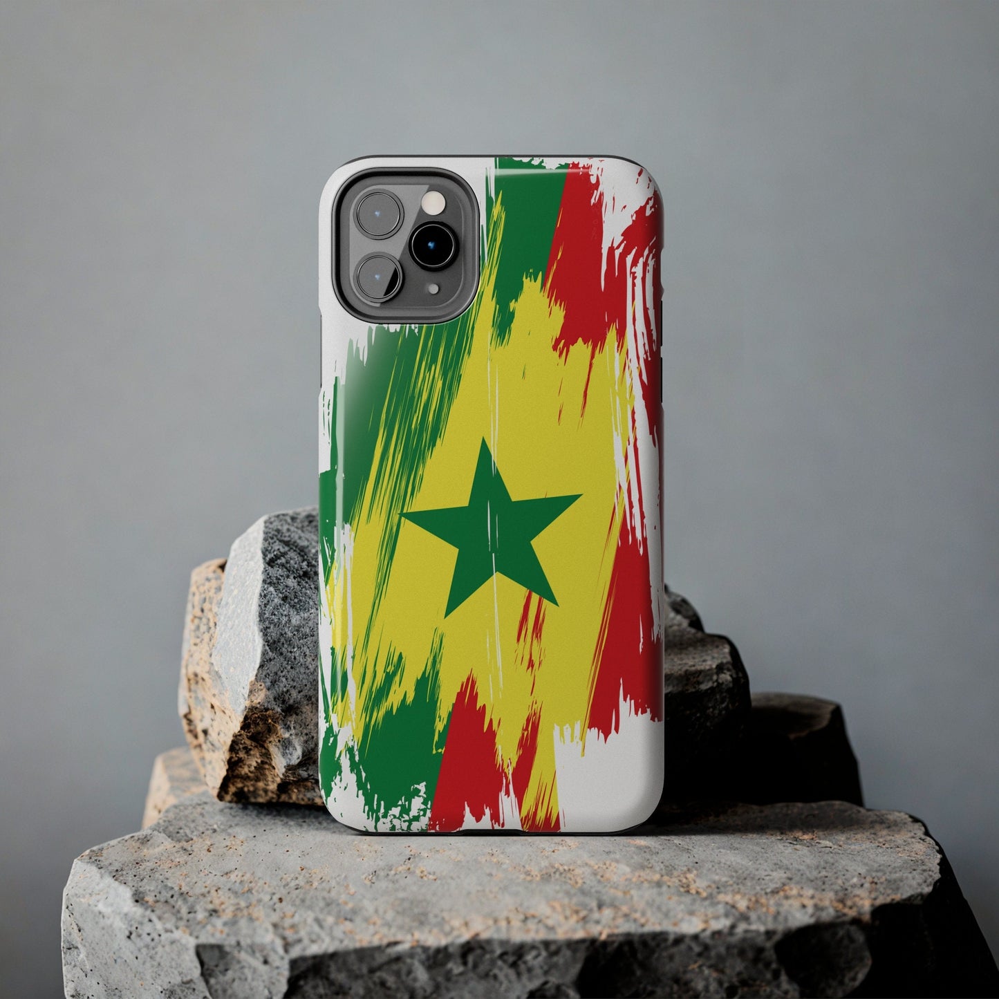 Senegal Flag iPhone Case iPhone 15 14 13 12 Mini 11 XR Xs X 8 7 SE iPhone Pro Max , Iphone cover, Iphone Tough Case