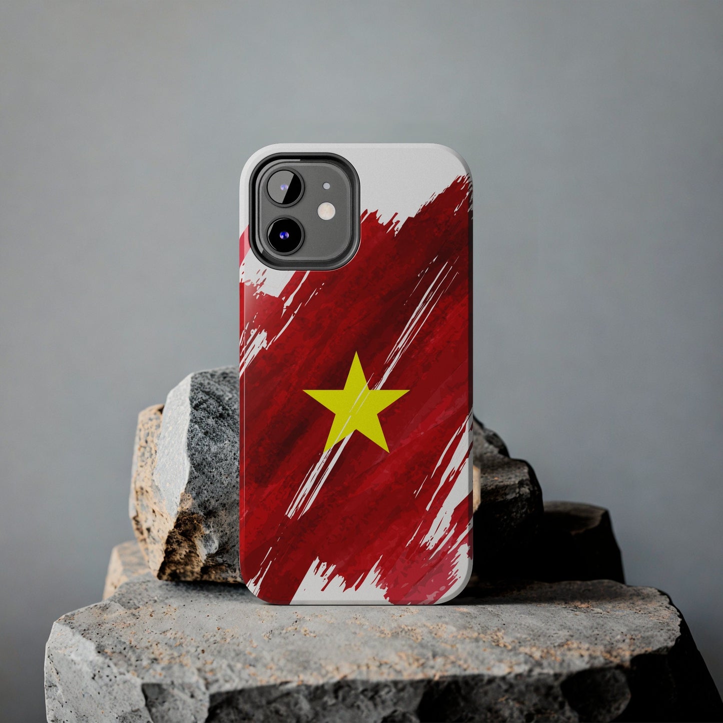 Vietnam Flag iPhone Case iPhone 15 14 13 12 Mini 11 XR Xs X 8 7 SE iPhone Pro Max , Iphone cover, Iphone Tough Case