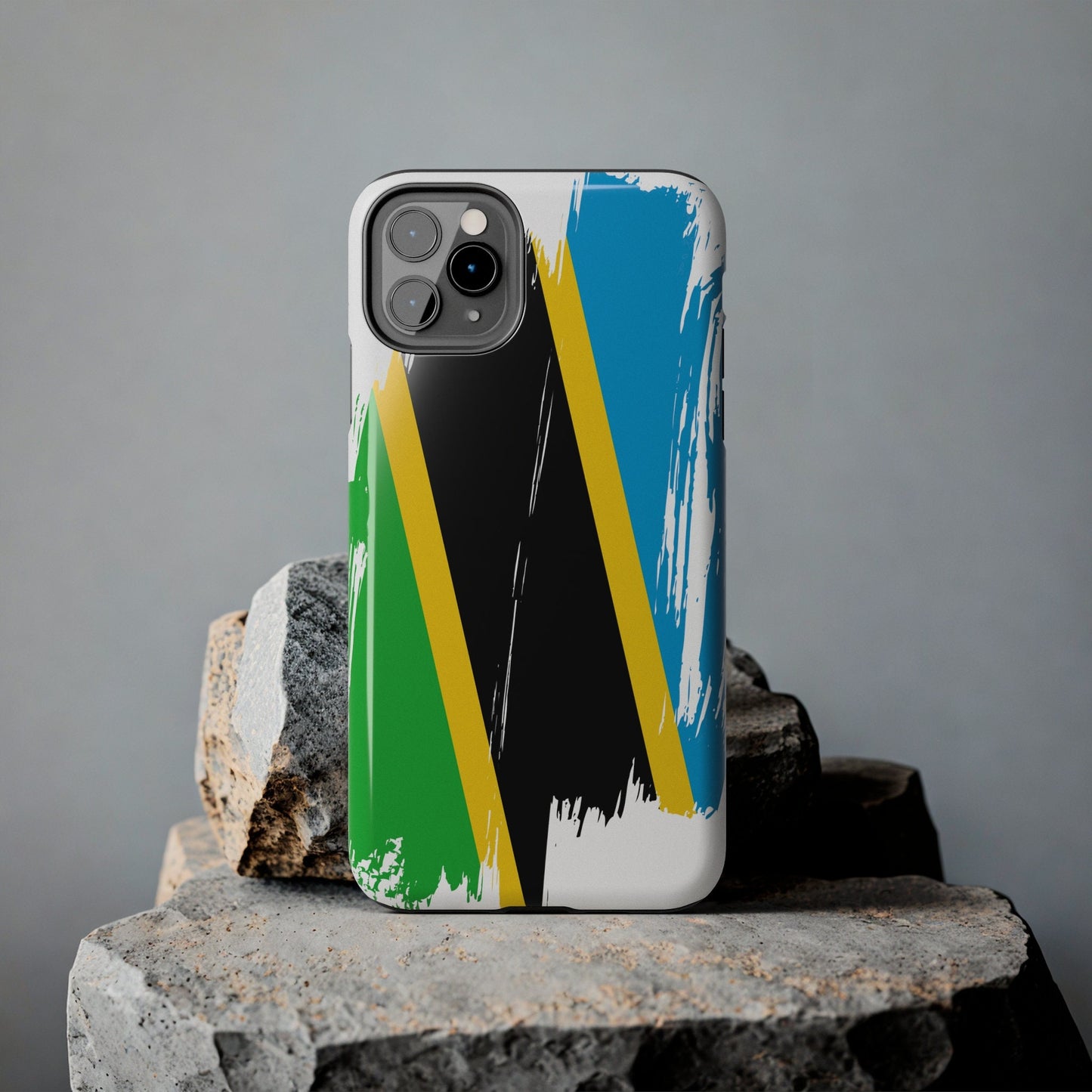 Tanzania Flag iPhone Case iPhone 15 14 13 12 Mini 11 XR Xs X 8 7 SE iPhone Pro Max , Iphone cover, Iphone Tough Case