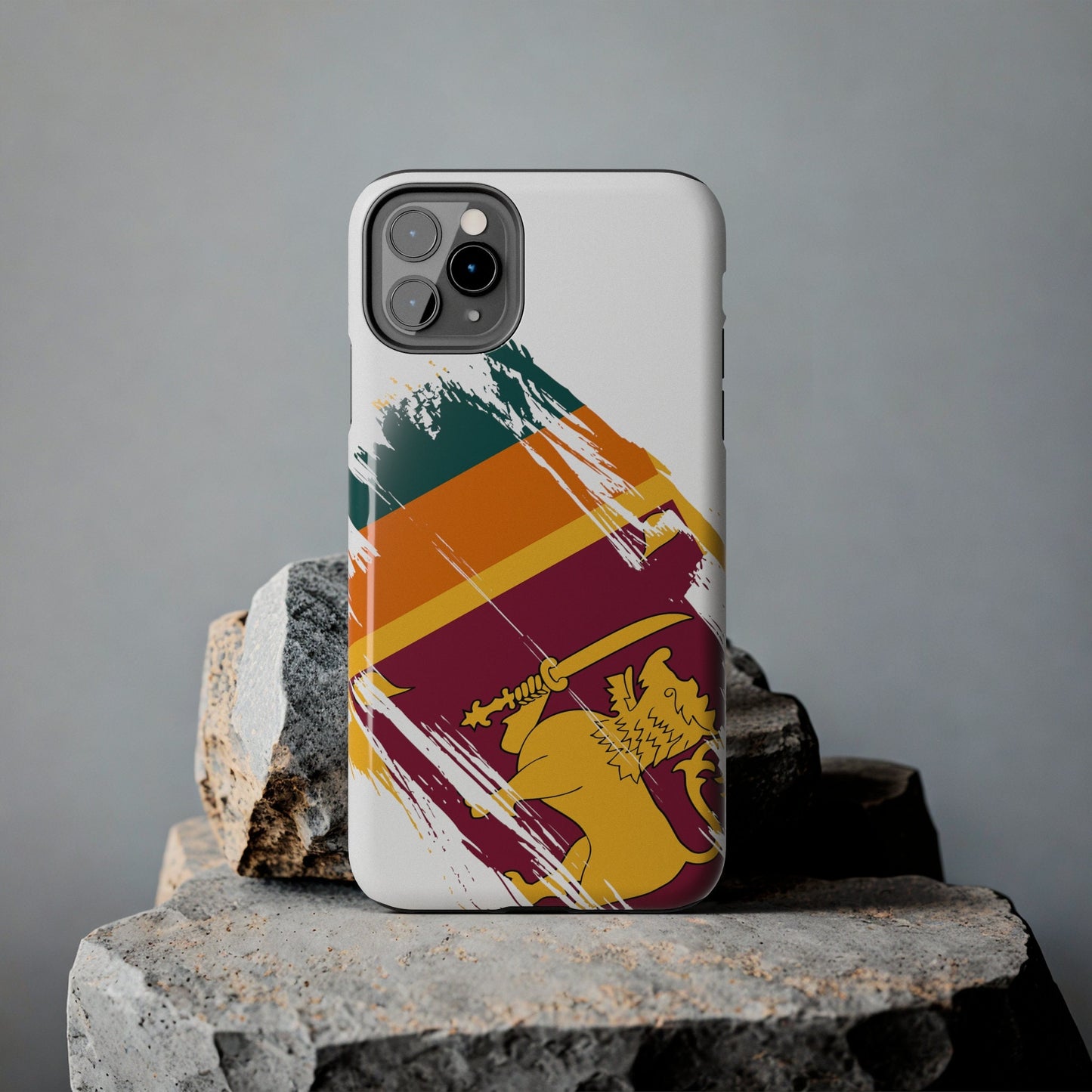 Sri Lanka Flag iPhone Case iPhone 15 14 13 12 Mini 11 XR Xs X 8 7 SE iPhone Pro Max , Iphone cover, Iphone Tough Case