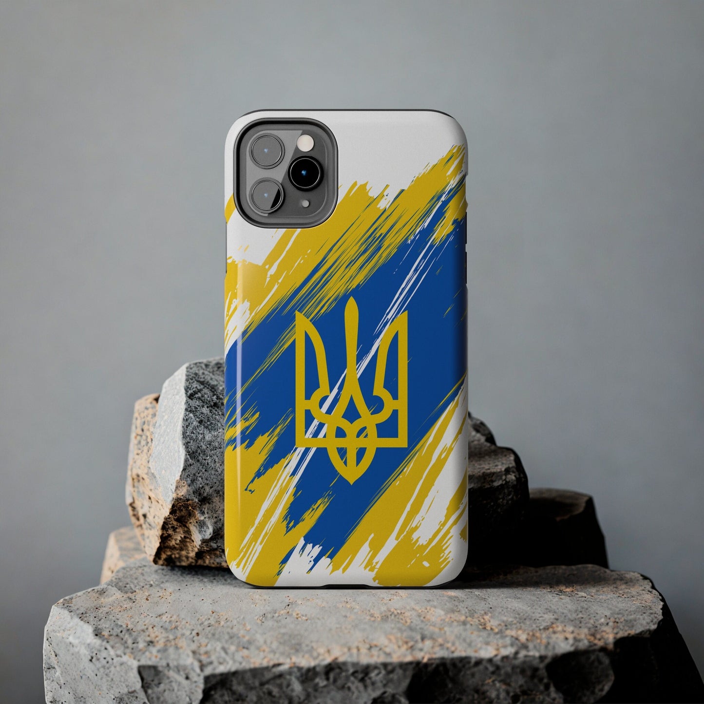 Ukraine Flag iPhone Case iPhone 15 14 13 12 Mini 11 XR Xs X 8 7 SE iPhone Pro Max , Iphone cover, Iphone Tough Case