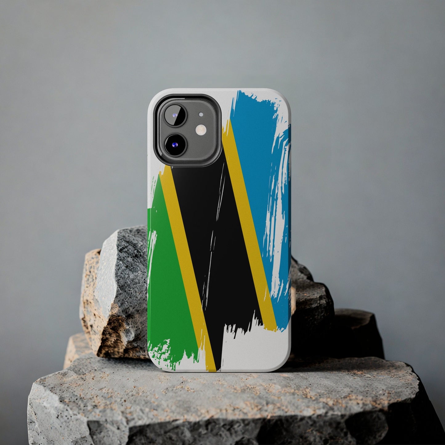 Tanzania Flag iPhone Case iPhone 15 14 13 12 Mini 11 XR Xs X 8 7 SE iPhone Pro Max , Iphone cover, Iphone Tough Case