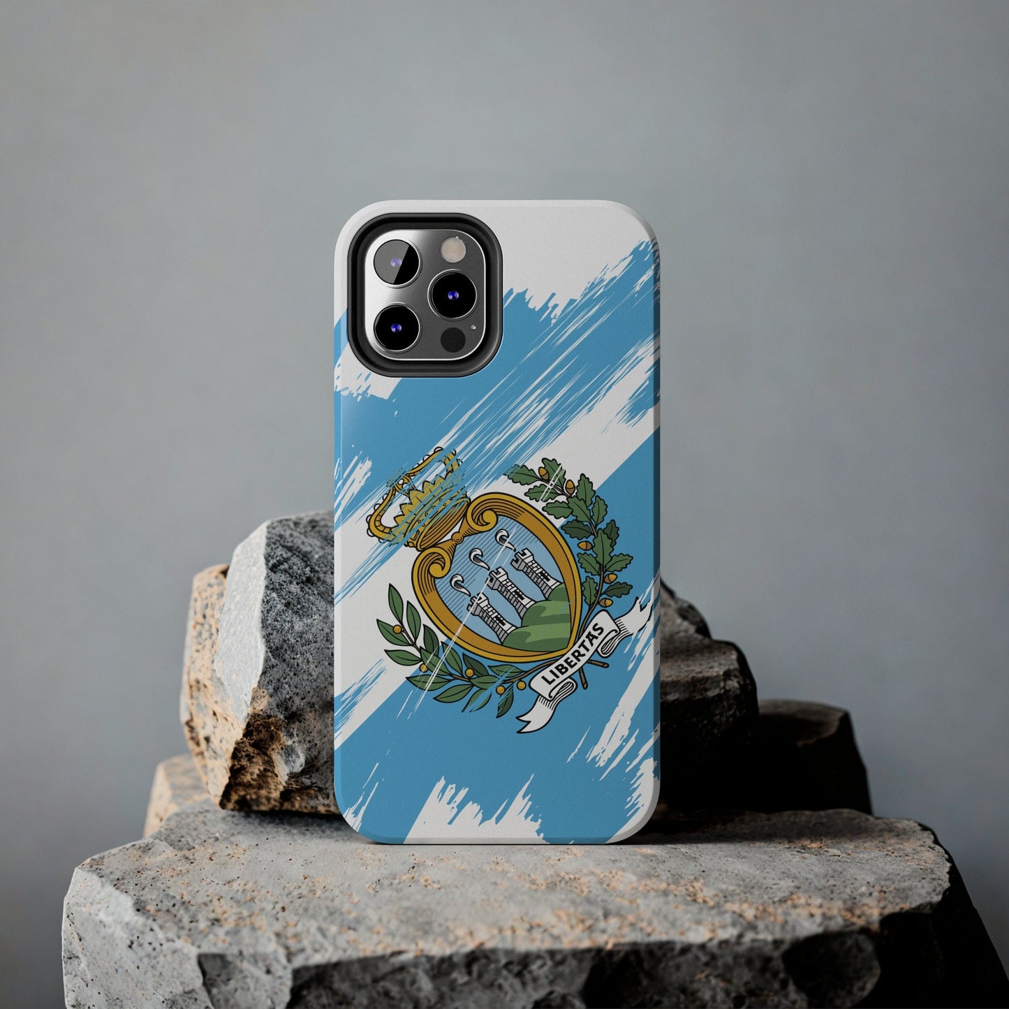 San Marino Flag iPhone Case iPhone 15 14 13 12 Mini 11 XR Xs X 8 7 SE iPhone Pro Max , Iphone cover, Iphone Tough Case