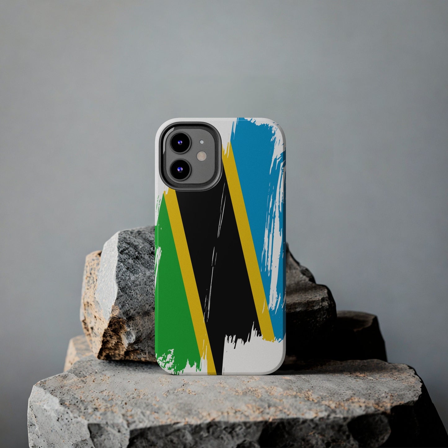 Tanzania Flag iPhone Case iPhone 15 14 13 12 Mini 11 XR Xs X 8 7 SE iPhone Pro Max , Iphone cover, Iphone Tough Case